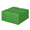 Regency Jean Square Vinyl Ottoman (Set of 4)- Envy Green N6263EG4PK - alternate 1